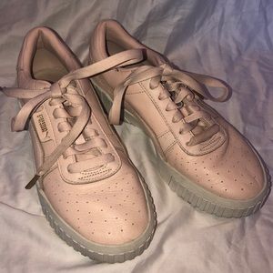 Pink Puma Cali Sneakers